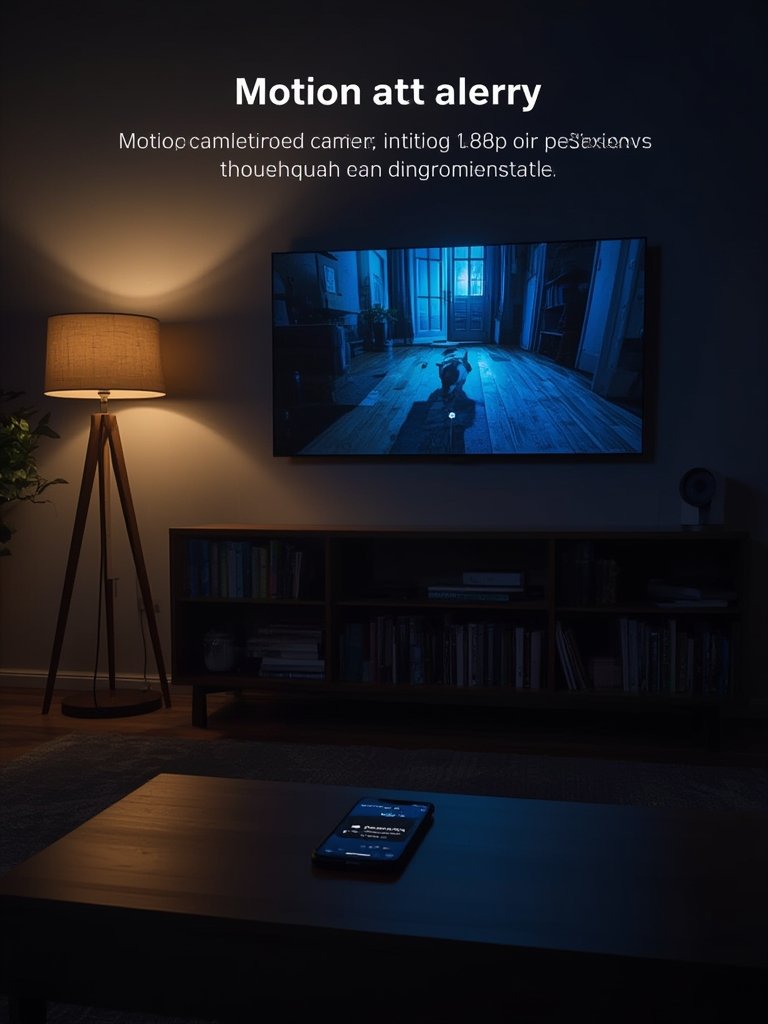 indoor camera in action