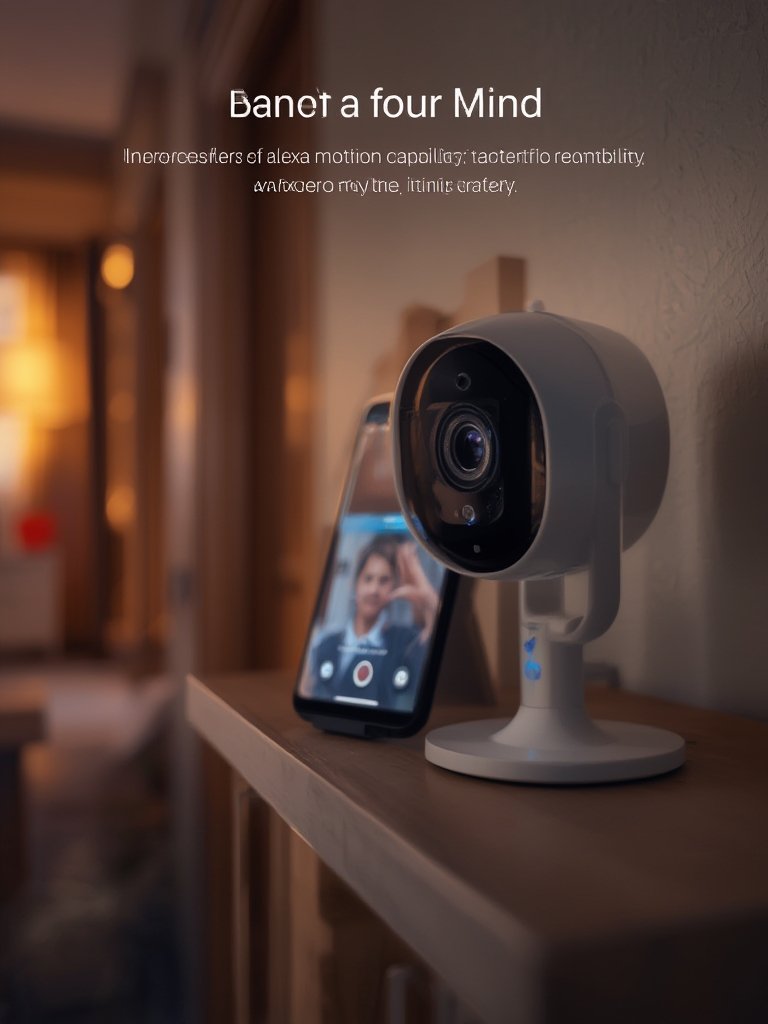 security camera in action