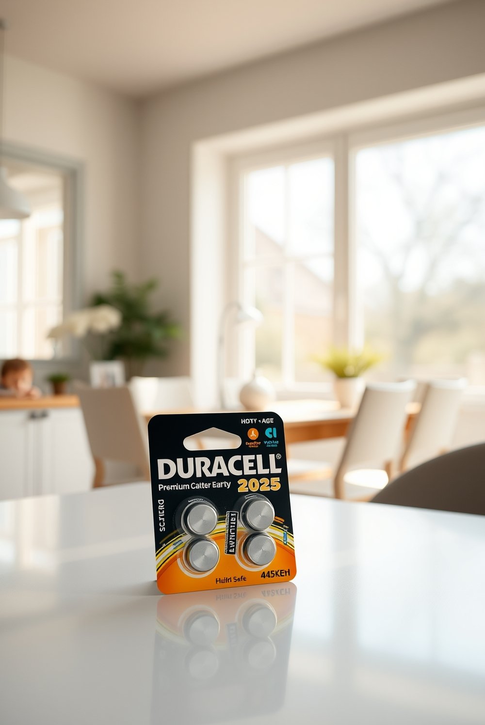 DURDL20254PK - Duracell Button Cell Lithium Battery 2025 4 pack product view