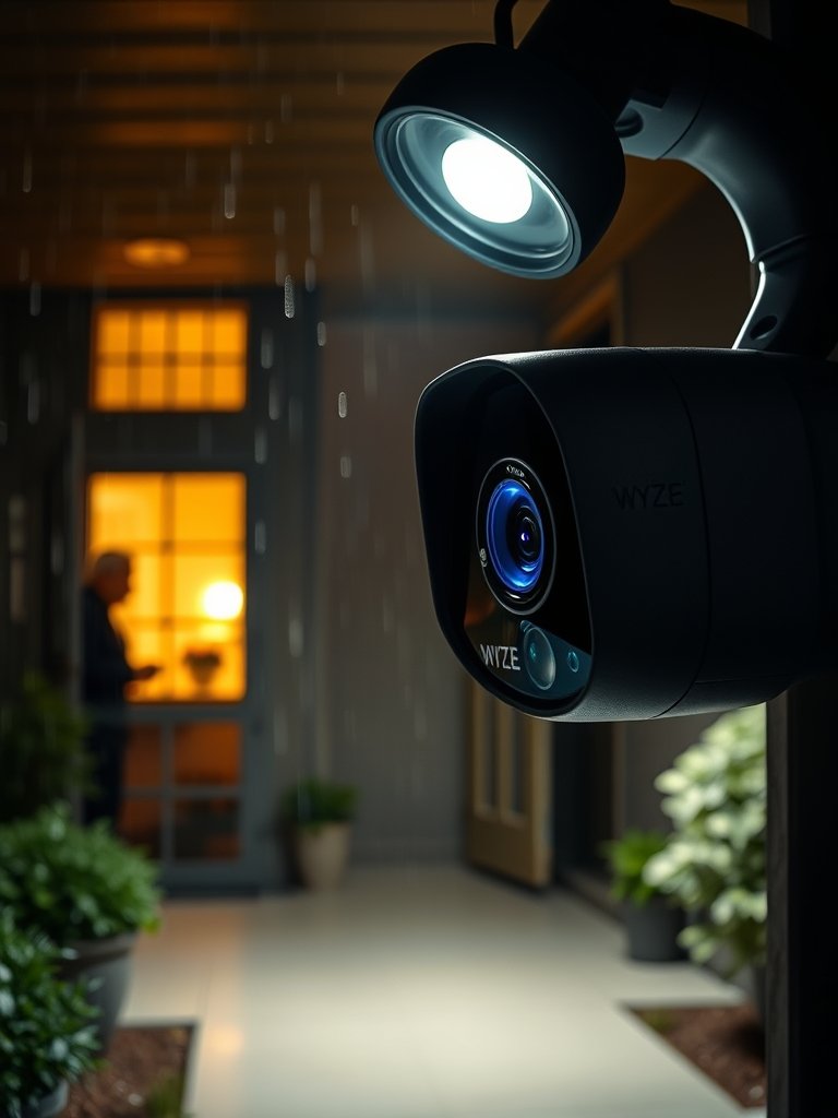 WYZE Cam v4 in action